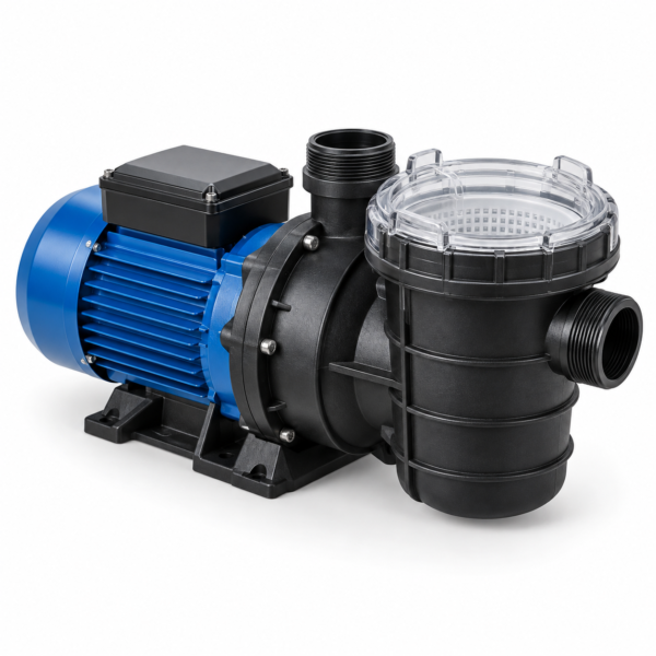 Bomba de piscina con prefiltro transparente Bomba para piscina 1HP