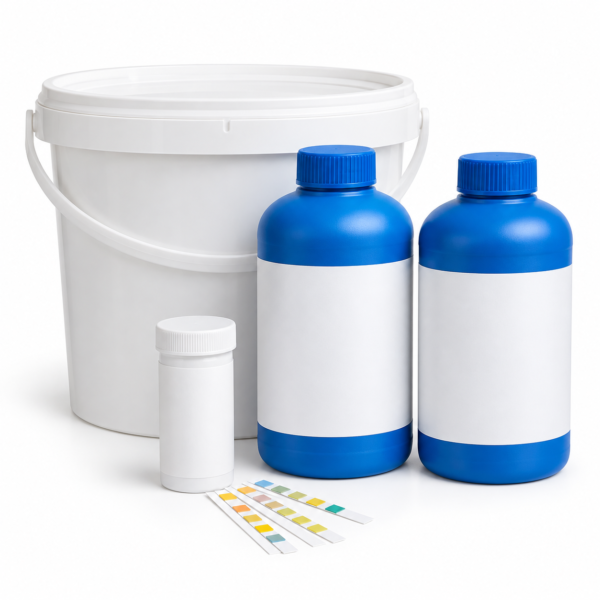 Kit de químicos para mantenimiento